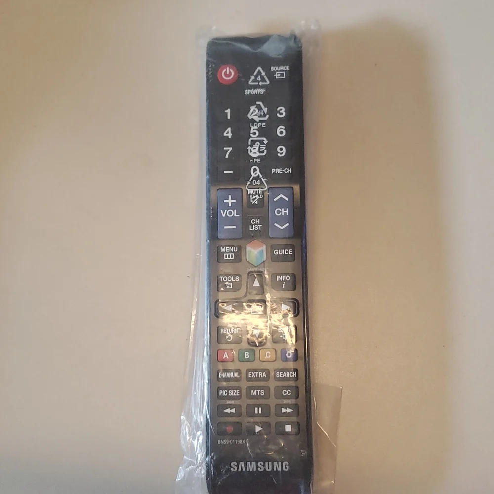 Samsung TV remote. # BN59-01198x